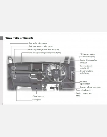 honda n-box 2013-2014 owners manual in english